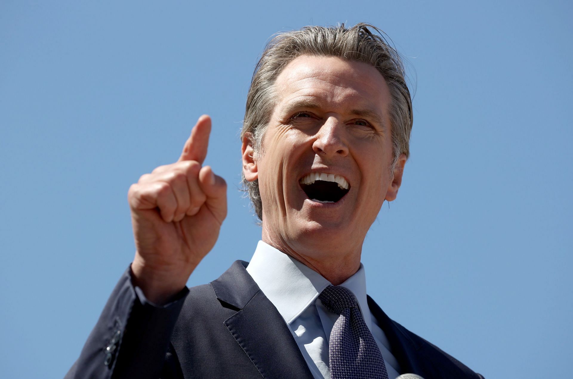 Gov. Newsom Holds News Conference On California Assault Weapons Ban Case - Source: Getty